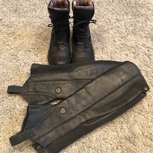 Ariat Glacier Winter Boots & Thermal Half Chaps ST